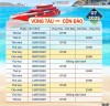 Lịch Tàu Vũng Tàu - Côn Đảo 7/2025 (Tàu Thăng Long)