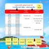 Thông Báo: Lịch tàu Hà Tiên - Phú Quốc 11/2025