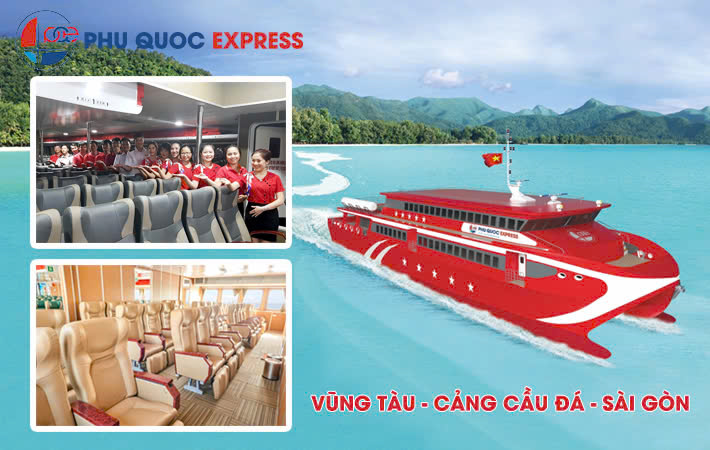 Vé Tàu Cao Tốc Phú Quốc Express Vũng Tàu Sài Gòn