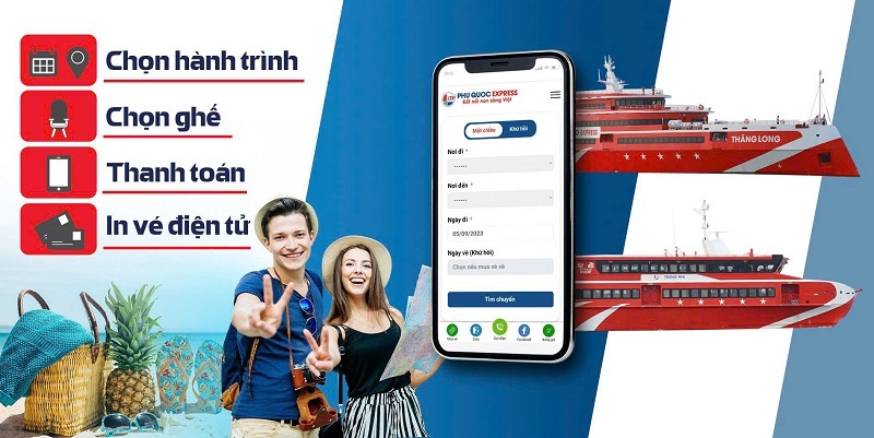 Mua Vé Tàu Phú Quốc Ở Đâu? Cách Đặt Vé Trực Tuyến (Chọn Ghế)