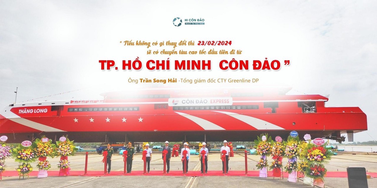 SIÊU TÀU CAO TỐC THĂNG LONG SÀI GÒN - CÔN ĐẢO